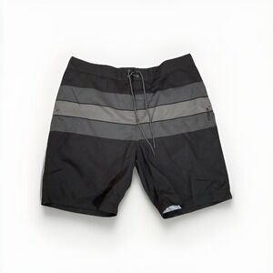 NWT RedHead Swim Trunks Bathing Suit Men's 2X Blue Camo‎ Black Stripe